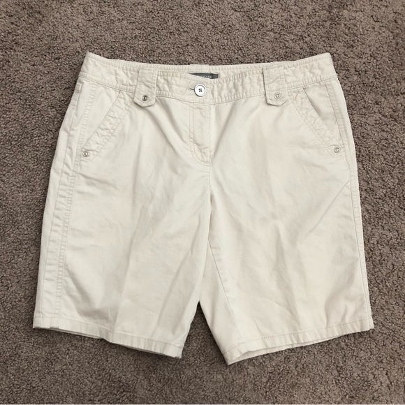 Ann Taylor Beige Chino Short - Picture 1 of 10